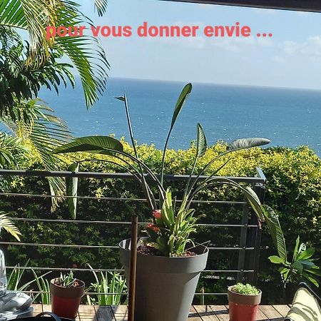 Suite Indigo Jacuzzi Prive Piscine Vue Mer Acces Cuisine Laverie Saint Pierre Esterno foto