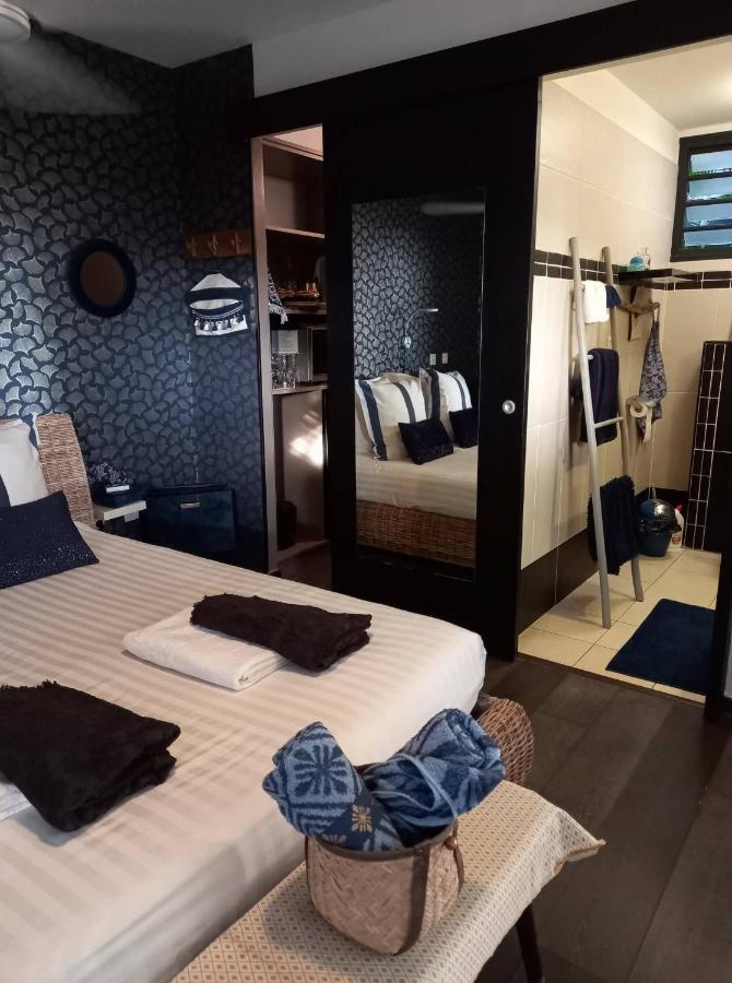 Suite Indigo Jacuzzi Prive Piscine Vue Mer Acces Cuisine Laverie Saint Pierre Esterno foto