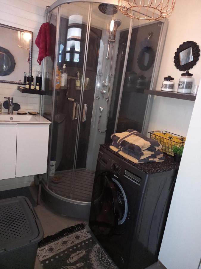 Suite Indigo Jacuzzi Prive Piscine Vue Mer Acces Cuisine Laverie Saint Pierre Esterno foto