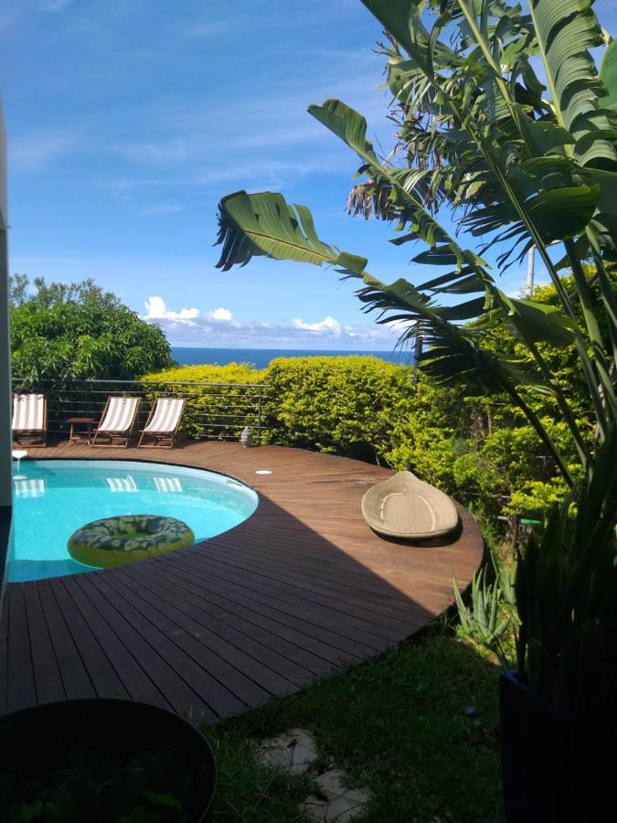 Suite Indigo Jacuzzi Prive Piscine Vue Mer Acces Cuisine Laverie Saint Pierre Esterno foto